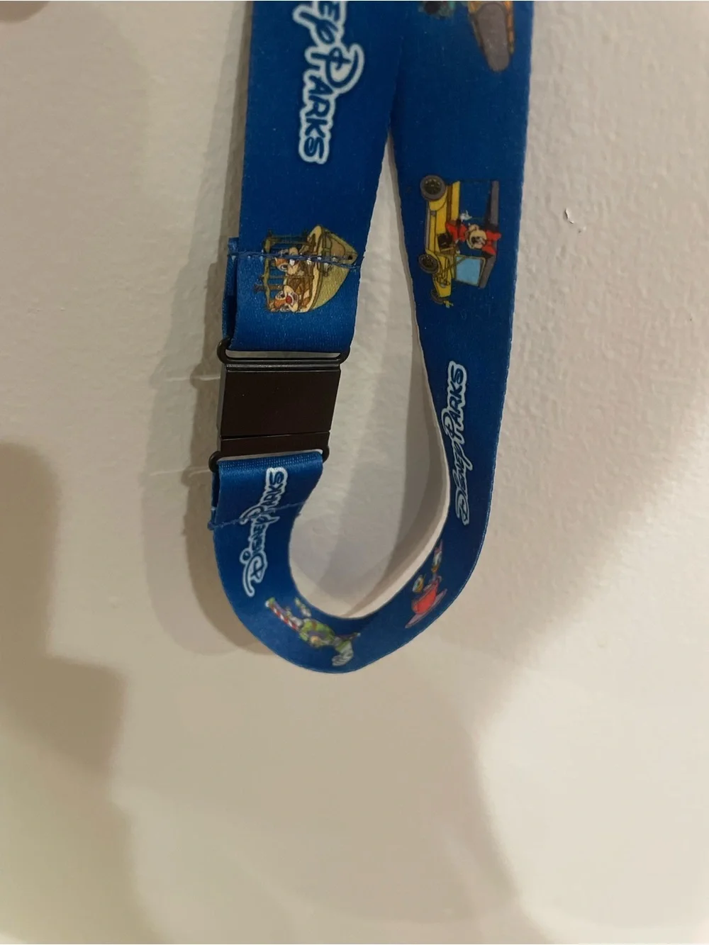 Official Disney Parks Lanyard ID Badge Holder Walt Disney World Mickey Buzz